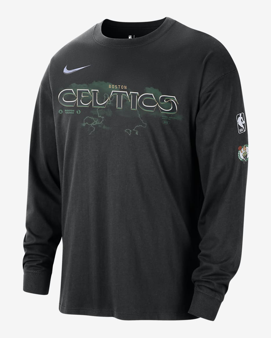 Boston Celtics Essential Max90 Men s Nike NBA Long Sleeve T Shirt. Nike